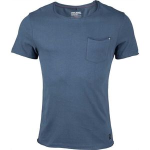 BLEND T-SHIRT S/S Pánské tričko, modrá, velikost obraz