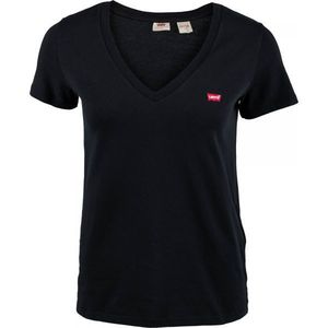 Levi's® PERFECT V-NECK TEE SHIRT Dámské tričko, černá, velikost obraz
