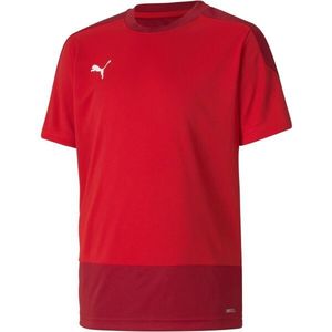 Puma TEAMGOAL 23 TRAINING JERSEY JR Chlapecké fotbalové triko, červená, velikost 140 obraz