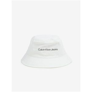 Bílý dámský klobouk Calvin Klein Jeans obraz