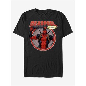 Černé pánské tričko ZOOT.Fan Marvel Deadpool Chump obraz