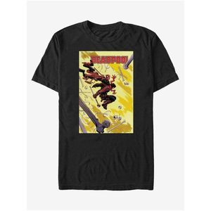Černé pánské tričko ZOOT.Fan Marvel Deadpool obraz