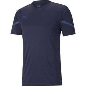 Puma TEAMFLASH JERSEY Pánské sportovní triko, tmavě modrá, velikost XL obraz