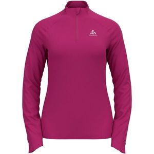 Odlo MIDLAYER 1/2 ZIP CARVE LIGHT Dámská funkční mikina, růžová, velikost obraz