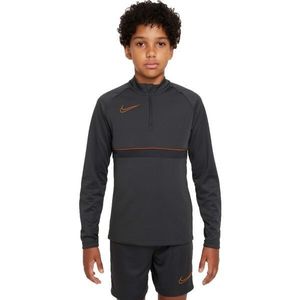 Nike DRI-FIT ACADEMY Chlapecké fotbalové tričko, tmavě šedá, velikost obraz