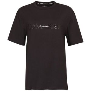 Calvin Klein EMBOSSED ICON LOUNGE Dámské tričko, černá, velikost obraz