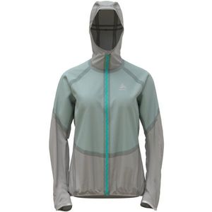 Odlo W DUAL DRYWATERPROOF INSULATED JACKET Dámská běžecká bunda, šedá, velikost obraz