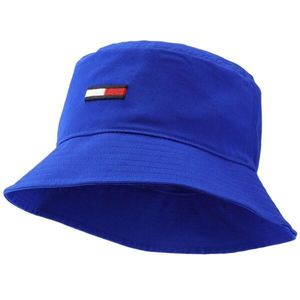 Tommy Hilfiger TJM FLAG BUCKET Unisexový klobouk, modrá, velikost obraz