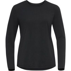 Odlo T-SHIRT CREW NECK L/S HALDEN Dámské triko s dlouhým rukávem, černá, velikost obraz