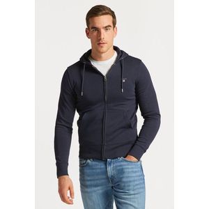 MIKINA GANT D1. THE ORIGINAL FULL ZIP HOODIE modrá L obraz