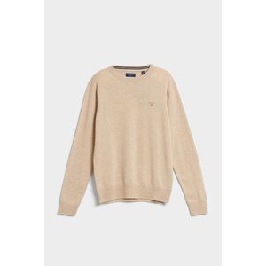 SVETR GANT D1. CASHMERE C-NECK SAND MELANGE obraz