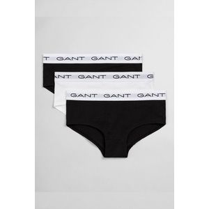 SPODNÍ PRÁDLO GANT SHORTY 3-PACK BLACK / WHITE obraz