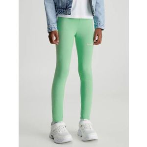 Calvin Klein Jeans Legíny dětské Zelená obraz