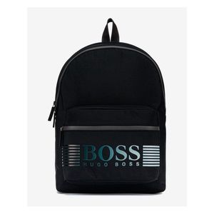 Černý pánský batoh BOSS Pixel obraz