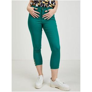 Zelené dámské zkrácené kalhoty ORSAY obraz