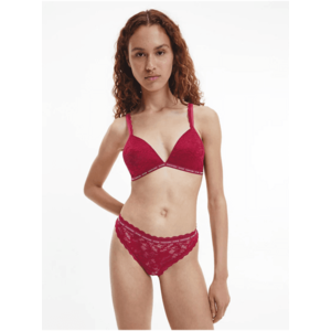 Červená dámská krajková podprsenka Calvin Klein Underwear obraz