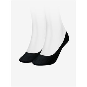 Sada dvou černých dámských ponožek Tommy Hilfiger obraz