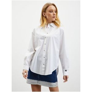 Bílá dámská oversize košile ZOOT.lab Rosalinde obraz