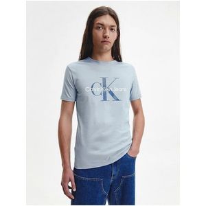 Světle modré pánské tričko Calvin Klein Jeans obraz