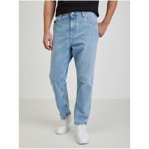 Světle modré pánské straight fit džíny Calvin Klein Jeans obraz