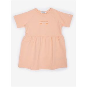 Oranžové holčičí tričko Calvin Klein Jeans obraz