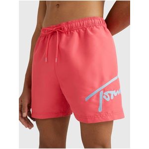 Růžové pánské plavky Tommy Hilfiger Underwear obraz