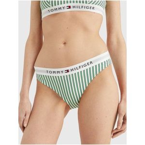 Zelený dámský pruhovaný spodní díl plavek Tommy Hilfiger Underwear obraz
