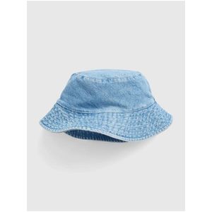 Modrý dětský džínový klobouk GAP obraz