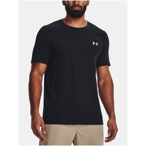 Černé sportovní tričko Under Armour UA Seamless Grid SS obraz