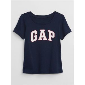 Tmavě modré holčičí tričko s logem GAP obraz