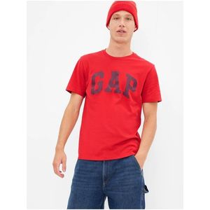 Červené pánské tričko GAP obraz
