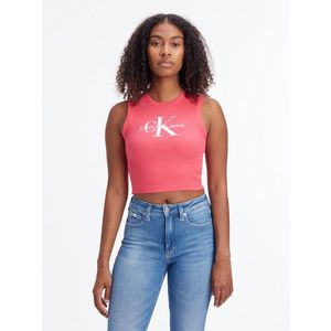 Calvin Klein Jeans Tílko Růžová obraz