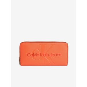 Calvin Klein Jeans Peněženka Oranžová obraz