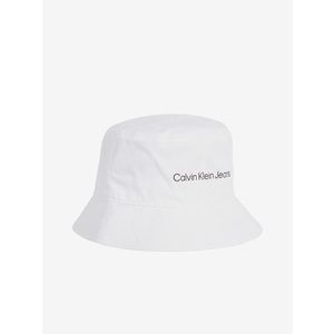 Calvin Klein Jeans Klobouk Bílá obraz