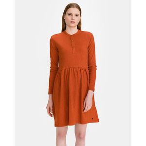 SuperDry Jersey Mini Šaty Oranžová obraz