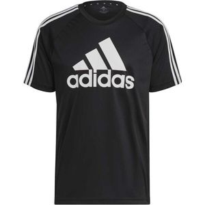 adidas SERENO TEE Pánské fotbalové tričko, černá, velikost obraz