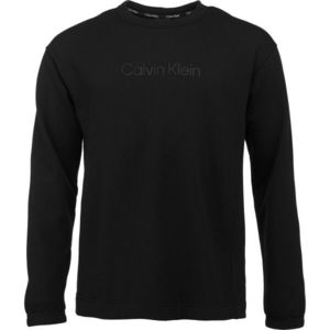 Calvin Klein ESSENTIALS PW PULLOVER Pánská mikina, černá, velikost obraz