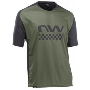 Northwave EDGE Pánský trail dres, tmavě zelená, velikost obraz