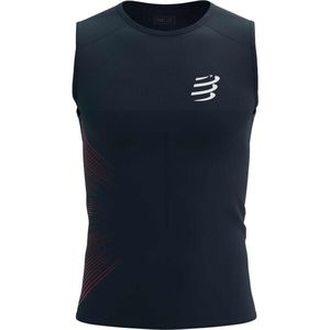 Compressport PERFORMANCE TANK Pánské běžecké tílko, černá, velikost obraz