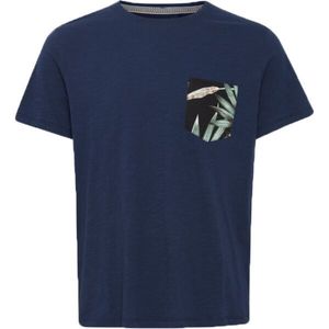 BLEND REGULAR FIT Pánské tričko, tmavě modrá, velikost obraz