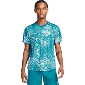 Nike COURT DRI-FIT VICTORY NOVELTY Pánské tričko, tyrkysová, velikost obraz