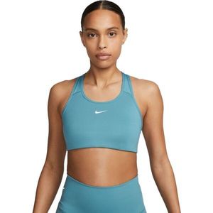 Nike SWOOSH Dámská sportovní podprsenka, světle modrá, velikost obraz