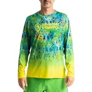 ADVENTER & FISHING UV T-SHIRT Pánské funkční UV tričko, zelená, velikost obraz
