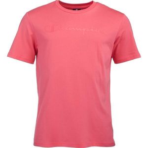 Champion AMERICAN CLASSICS CREWNECK T-SHIRT Pánské tričko, růžová, velikost obraz