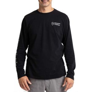 ADVENTER & FISHING COTTON SHIRT Pánské tričko, černá, velikost obraz