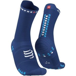 Compressport PRO RACING SOCK v4.0 RUN HIGH Běžecké ponožky, modrá, velikost obraz