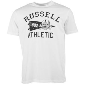 Russell Athletic T-SHIRT M Pánské tričko, bílá, velikost obraz