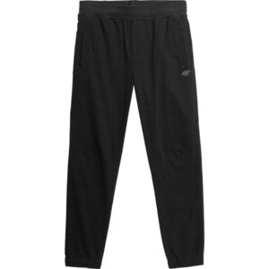 4F MEN´S TROUSERS Pánské kalhoty, černá, velikost obraz