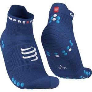 Compressport PRO RACING SOCKS V4.0 RUN Běžecké ponožky, modrá, velikost obraz