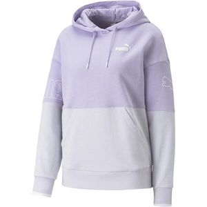 Puma POWER COLOR BLOCK HOODIE Dámská mikina, fialová, velikost obraz